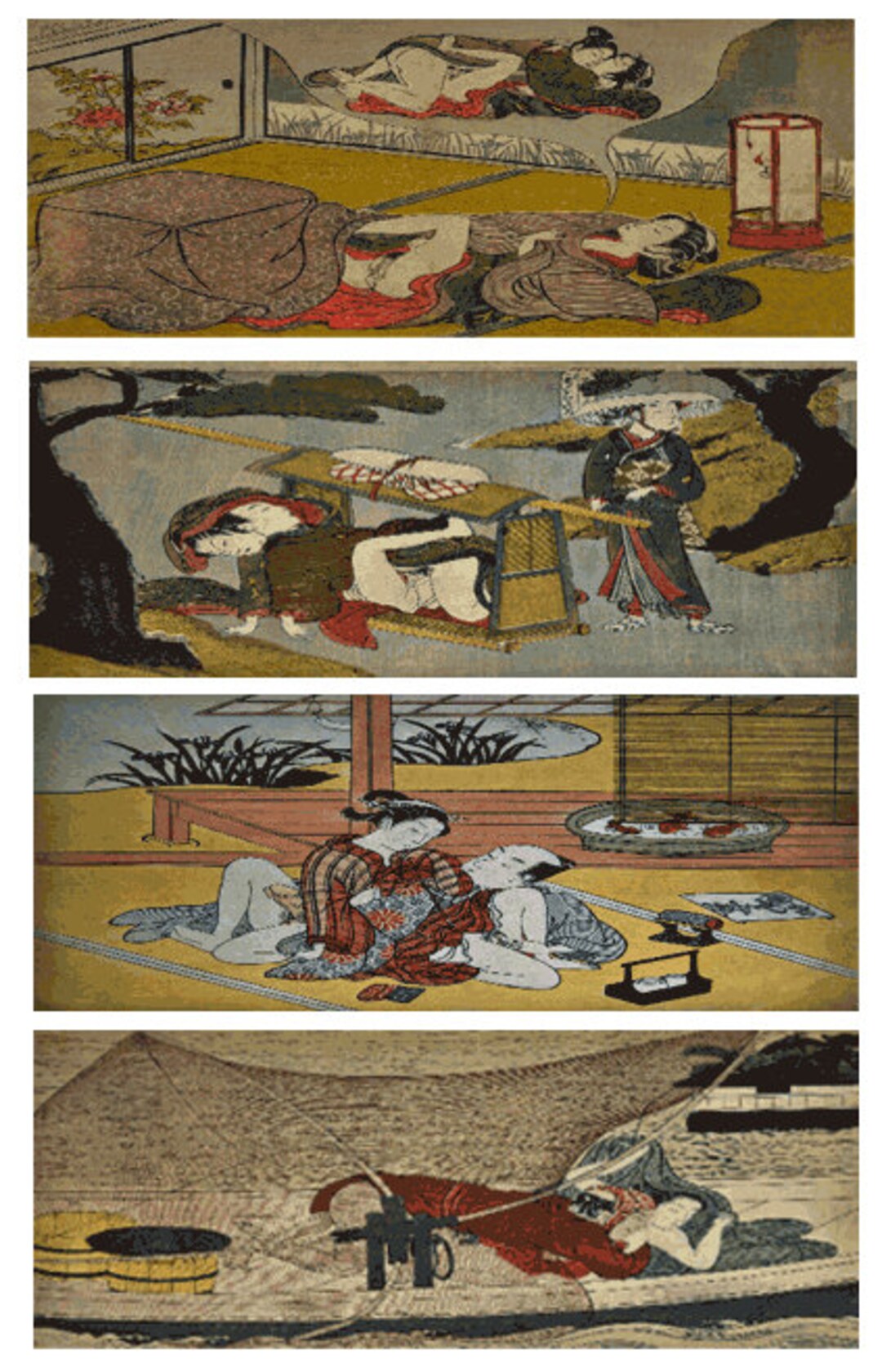 16 Rectangular Gift Tags Shunga 21 - Etsy Canada