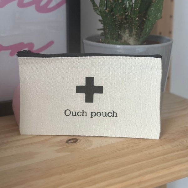 The Ouch Pouch, medische kittas, een hilarische noodkittas voor uw eerste hulpbenodigdheden