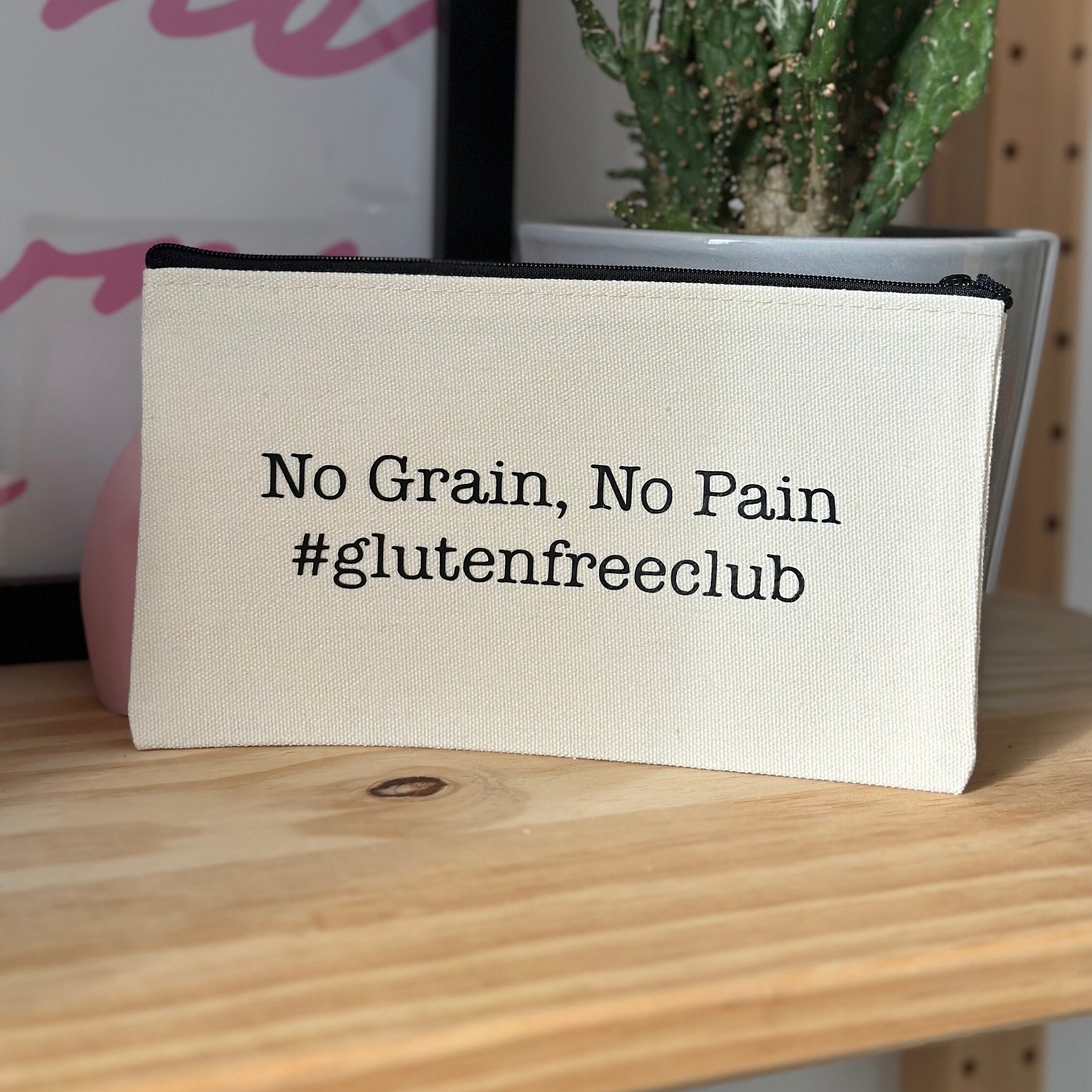 Glutenfreie Kosmetiktasche – Modisches Geschenk Für Zöliakie-Bewusstsein
