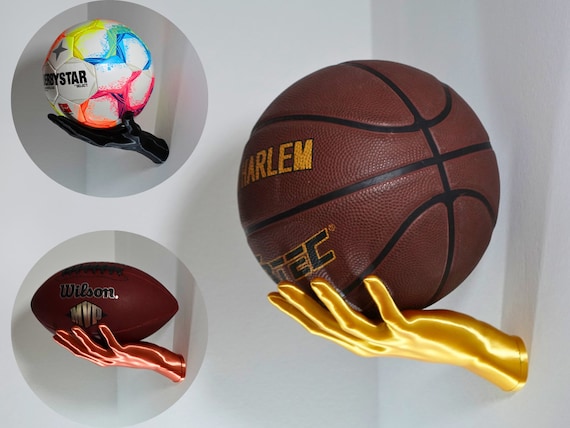 Lot De 2 Supports Muraux En Forme De Main (noir/blanc) Pour