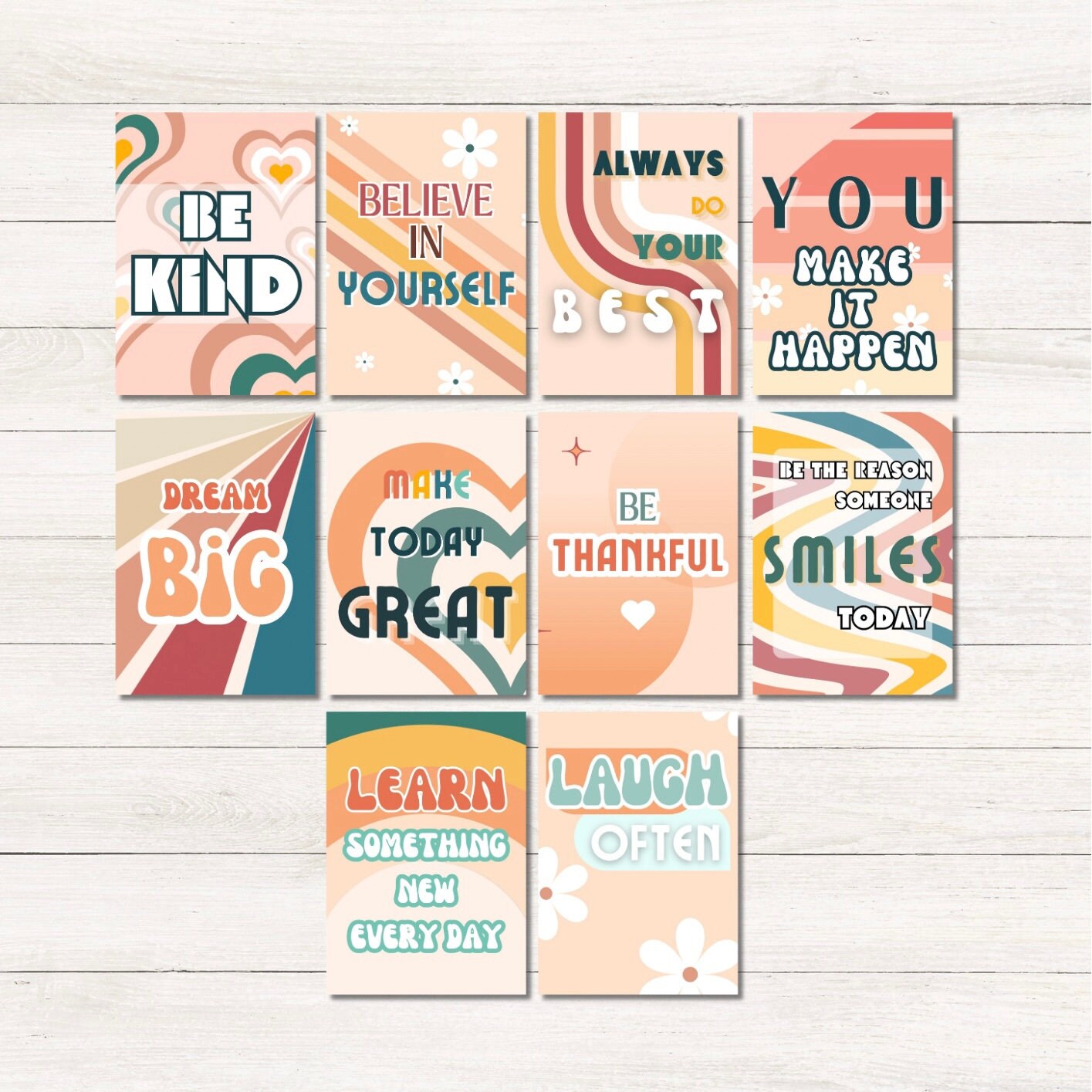Printable Inspirational Posters Motivational Messages - Etsy
