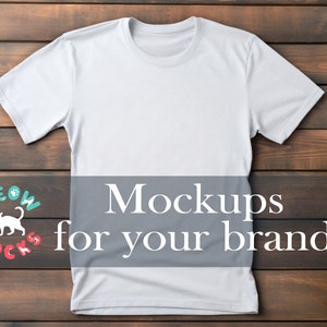 White flat lay T shirt Mock up White Bella Canvas 3001 Mockup TShirt Gildan 5000 t shirt mockup White T-shirt Mockup Flatlay mockup White