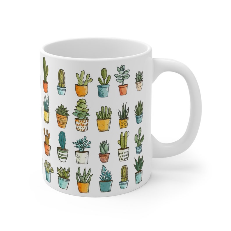 Don't Be a Prick, Punny Mug, Cactus Coffee Cup, Gifts for Her, Funny Sayings image 4