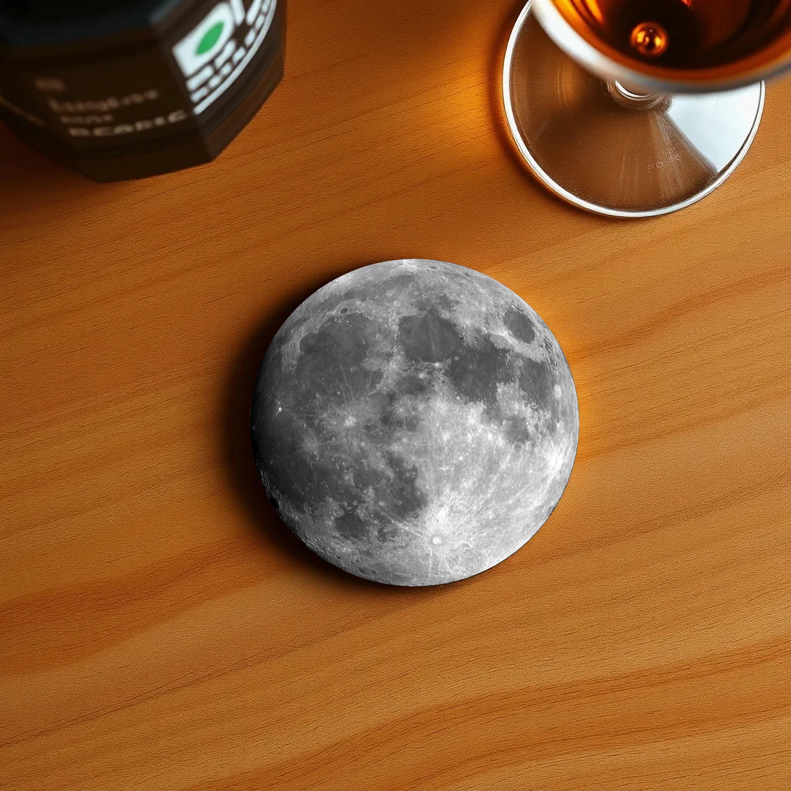 Solar System Coasters - 10-piece Set Featuring 8 Planets, Sun, and