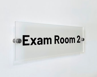 Office Custom Name Plate - Wall Mounted Personalized Sign Office Sign New Job Gift Personalized Decor