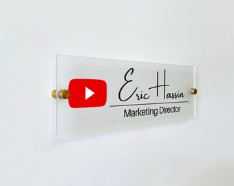 PERSONALIZED Name Sign - Door Name Plate Personalized Sign Custom Decor Ceo Gift  Teacher Gift