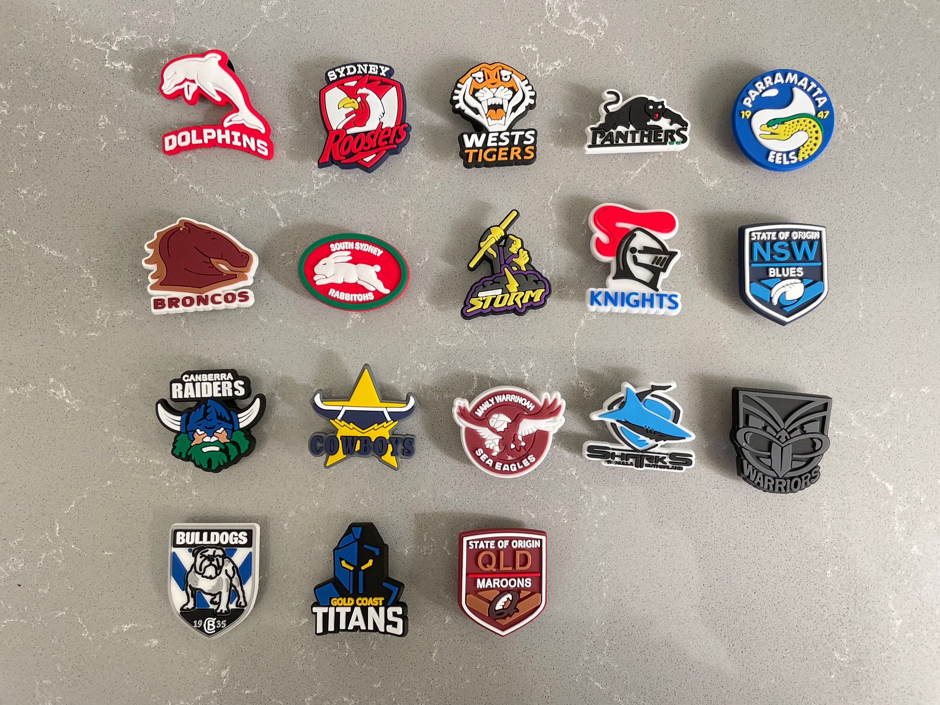 Rugby League Croc Charms Etsy Australia