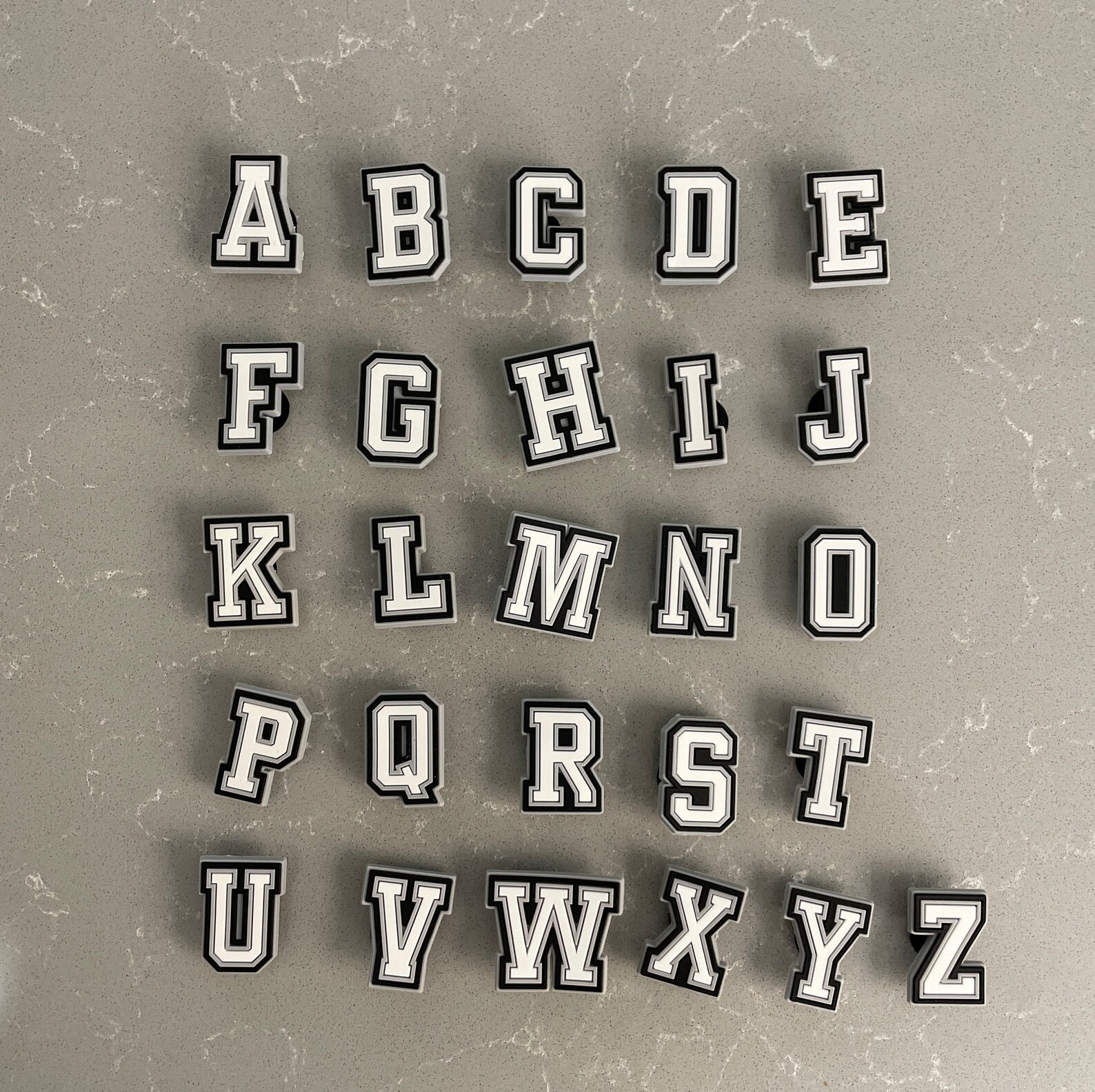 Alphabet Letters Charms for Crocs Etsy Australia