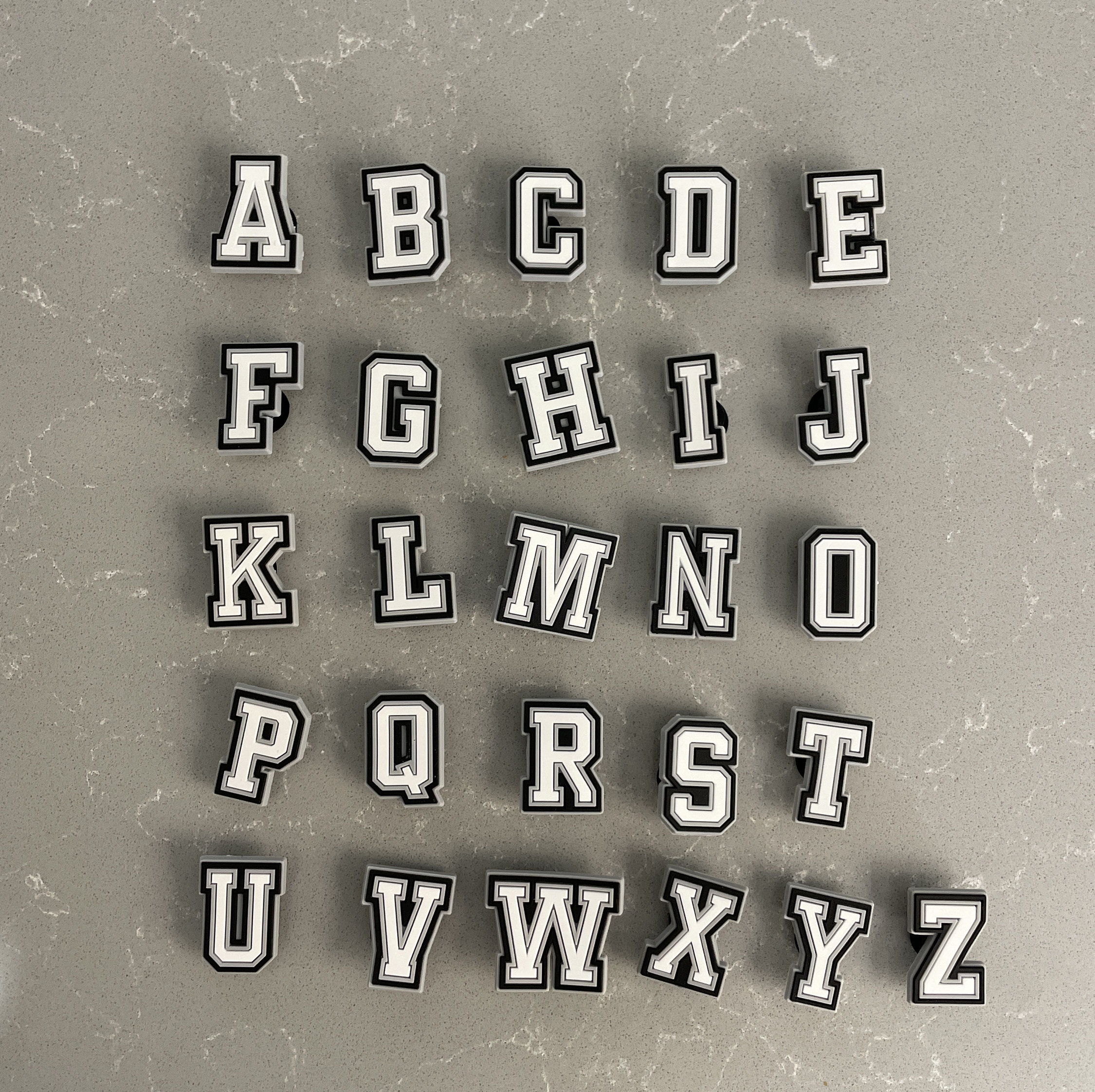Alphabet Letters Charms for Crocs Etsy Australia