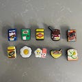 Breakfast Jibbitz for Crocs - Jibbitz for Crocs - Croc Charms - Peanut Butter - Cereal Charms - Nutella Charms - Egg Jibbitz product logo