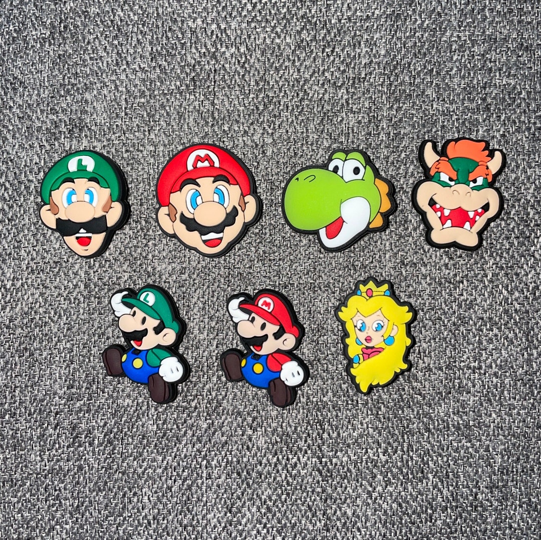 Super Mario Jibbitz for Crocs Etsy