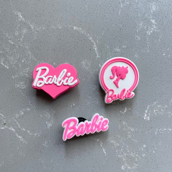 Barbie Jibbitz for Crocs Barbie Girl Princess and the Pauper Pink Charms  Cute Croc Charms 