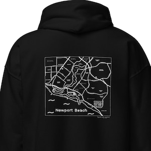 locals only apparel - newport beach hoodie