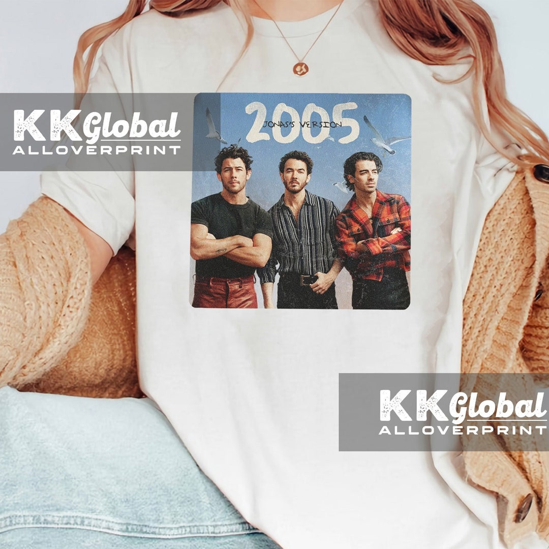 Jonas Brothers Merch Jonas Brothers Album Shirt 5 Albums 1 Etsy