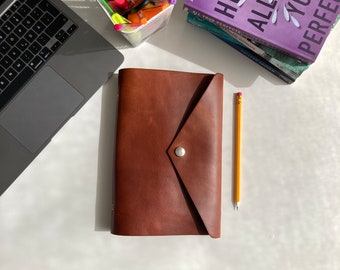 leather notebook • refillable notebook • travel notebook • leather diary • leather planner • a5 notebook cover • a5 journal •journal leather