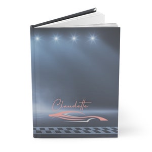 CUSTOM NAME & GRAPHIC Hardcover Journal Matte - customizable