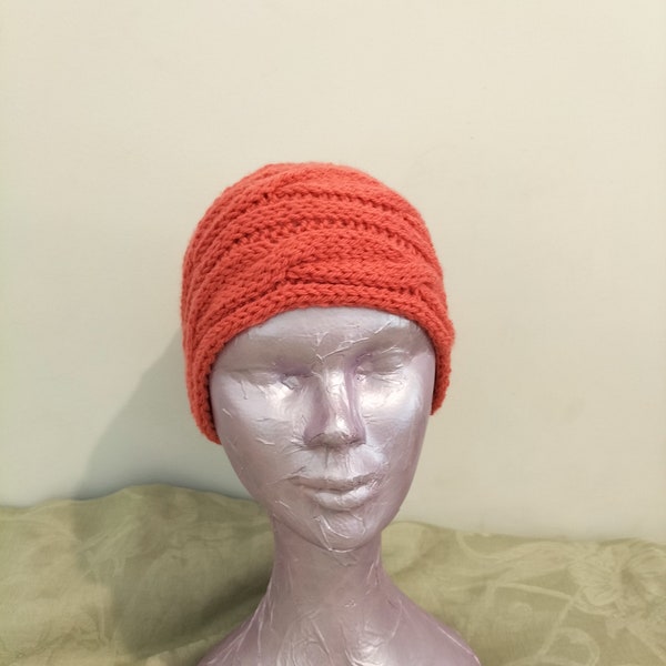 Falling wool hat for women