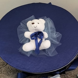 decorated box for baptism
