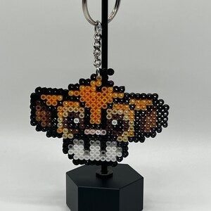 Simba Mushroom perler keychain