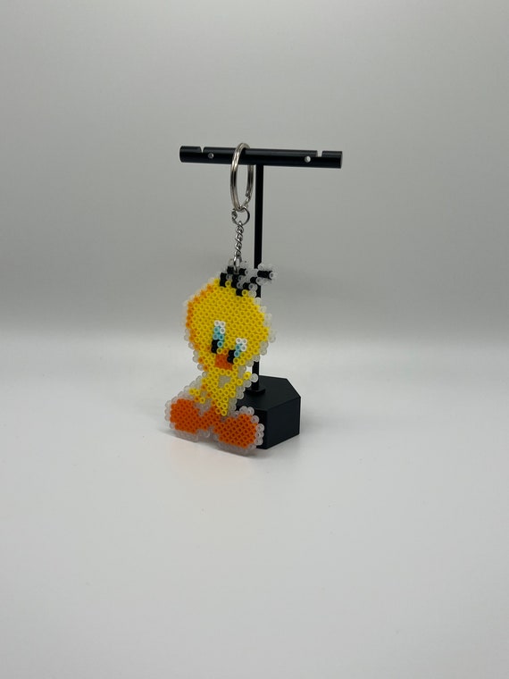 Tweety From Looney Tunes Perler Keychain - Etsy