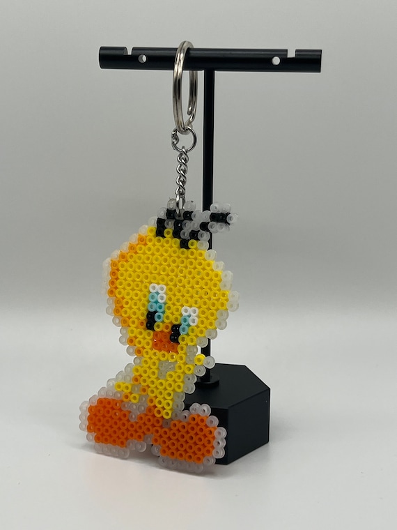 Tweety From Looney Tunes Perler Keychain - Etsy