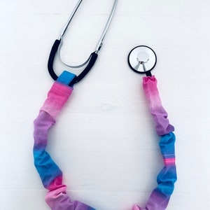Purple Ombre Stethoscope Scrunchie: Med Student Gift