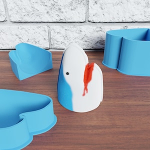 Bath bomb mold Shark