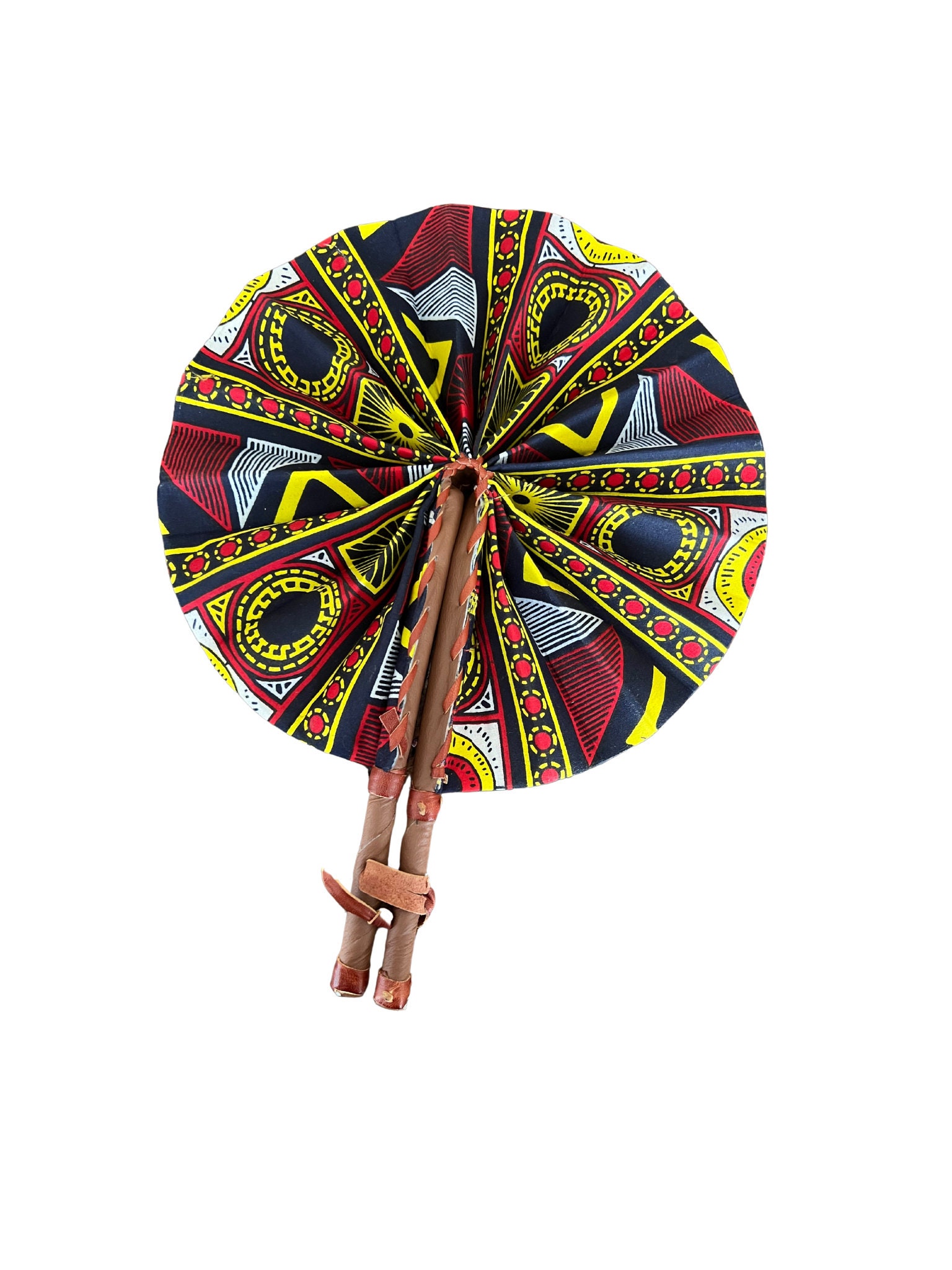 Borsa A Mano Paglia Tonda Manici Cuoio | Gelsomini - Foto 10