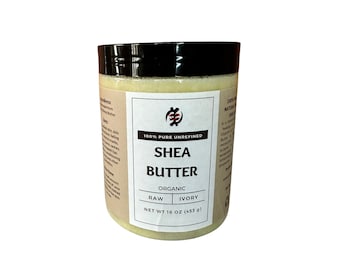 Burro di karité grezzo non raffinato al 100%, spremuto a freddo biologico dal Ghana, grado A