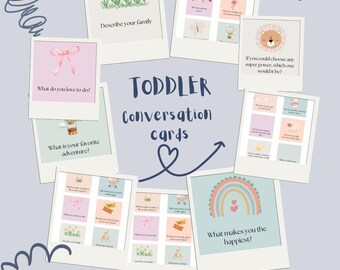 Konversationskarten für Kleinkinder, Kinder, die ganze Familie | Konversationskarten für die Familie | Familienspielzeug und Spiele | Gesprächsstarter Karten
