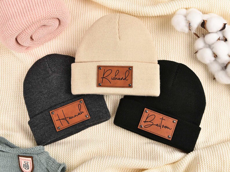 Personalize Baby Beanie,newborn Baby Beanie Hat,unisex Baby Hats With