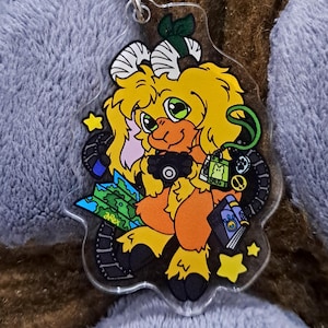 Fursona Acrylic Keychain Kozel #077