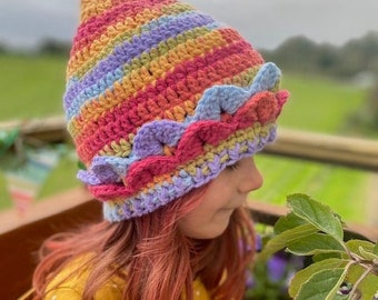 Children & Baby Pixie Crocheted Handmade Hat