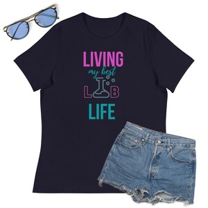 Lab Life Relaxed Fit Women&#39;s T-Shirt: Med Tech Gift
