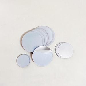 Small Mini Round Craft Mirrors Bulk Assortment 1/2, 3/4 & 1 inch
