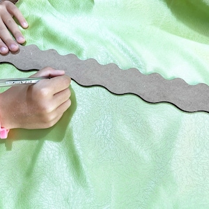 Wavy Ruler. Ruler for Creating Perfect Waves in Your Fabric Sewing and ...
