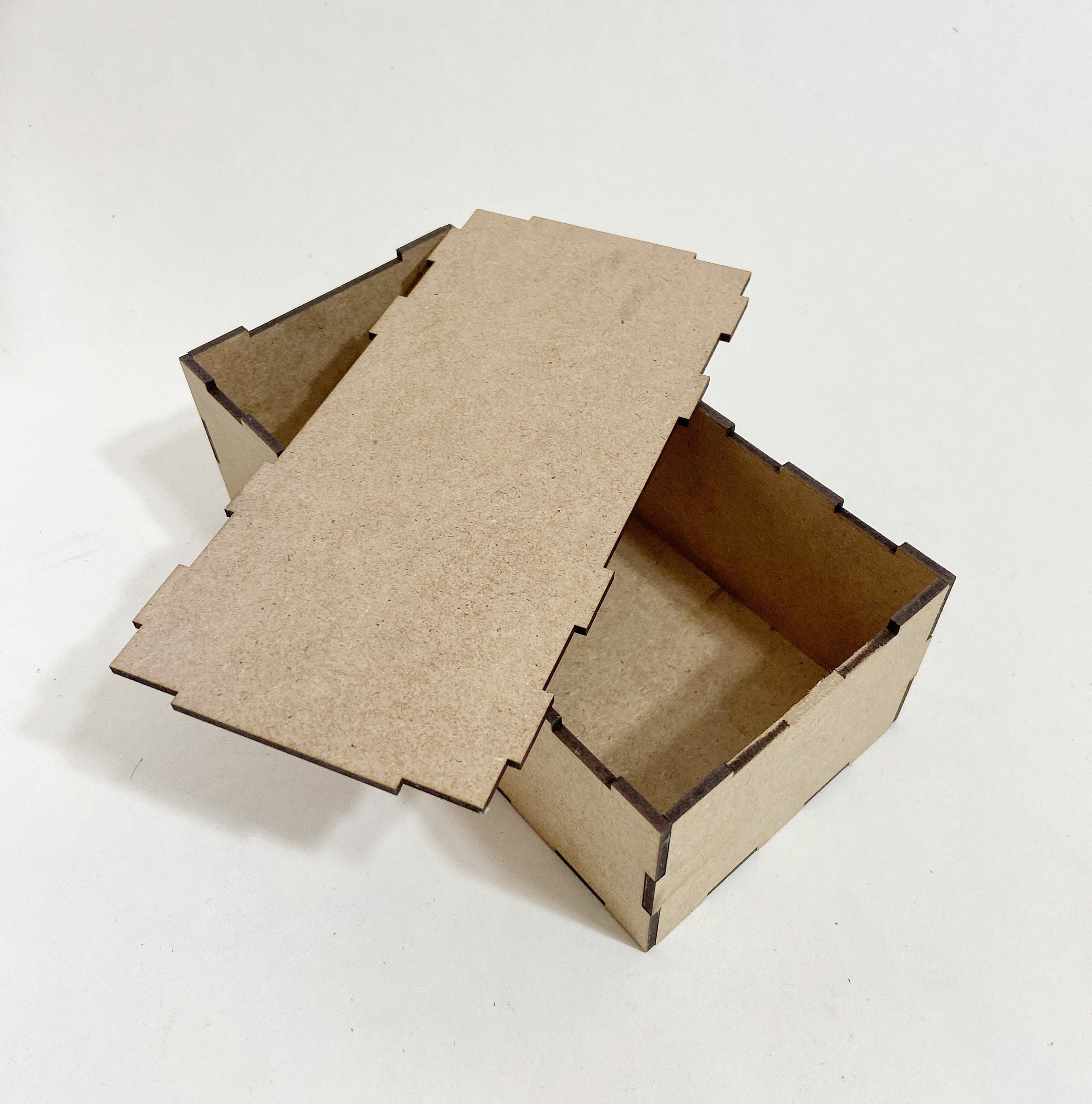 Mdf Box Structure DIY Wooden Storage Box: Lidded MDF Box, Ready to Assemble - Etsy