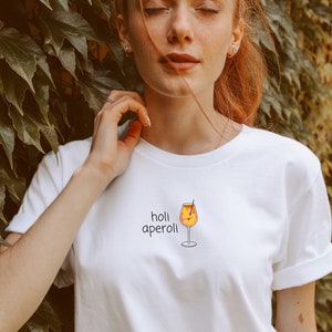 Aperol Spritz Shirt Holi Aperoli TShirt Cocktail Party TShirt Summer Drink Apparel Unisex Wine Apparel