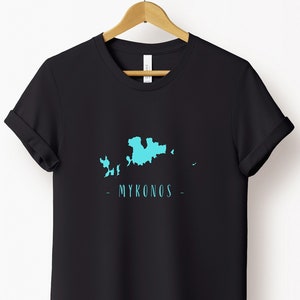 Mykonos T-Shirt - Greek Island Paradise Tee - Mykonos Souvenir Shirt