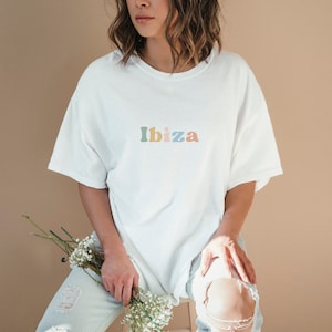 Ibiza Shirt, Ibiza Tshirt, Ibiza Vacation Shirt, Vintage Ibiza T Shirt, Ibiza Gift Idea, Retro Spain Shirt, balearic islands shirt