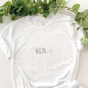 Moin Shirt, Northern Germany Shirt, Hamburg Shirt, Funny T-Shirt, Hamburg Gift Idea, Unisex T-Shirt, Funny Gift