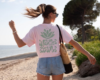 Inhale Exhale Yoga T-Shirt, Yoga Shirt, Namaste TShirt, Yoga Apparel, Inhale Exhale, Shirt for Yoga, Zen Shirt, Boho Yoga Shirt