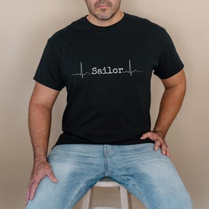 Sailing T-shirt, Sailor Shirt, Sailing Lover T-shirt, Maritime Design, Sailing T-shirt, Gift for Sailor, Ocean Lover, Sailing Sport