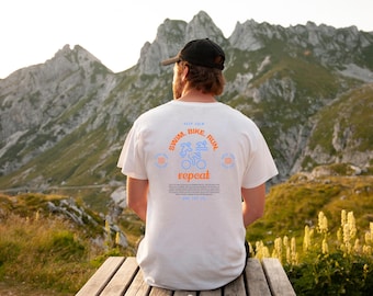 Triathlon T-Shirt, Shirt for Triathletes, Running, Cycling, Swimming, Gift for Triathlon Fans, Triathlon Tshirt, Cycling Shirt