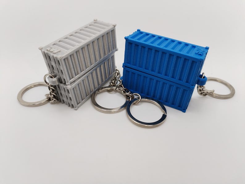 Container Key Ring Shipping Container Keychain – Miniature Industry – Goodies and ...