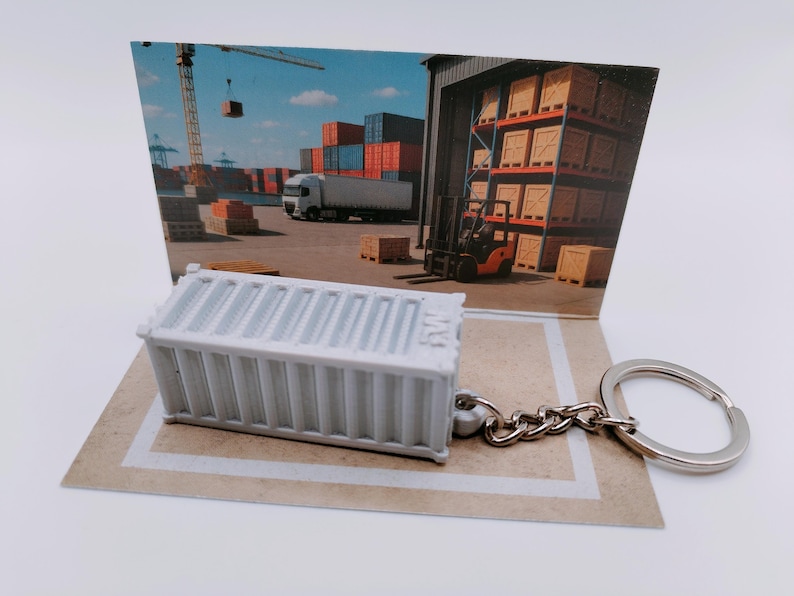 Container Key Ring Shipping Container Keychain – Miniature Industry – Goodies and ...