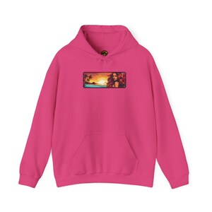 Hawaiian Tropical Hoodie Sweatshirt by Irie Designs Company bild 6