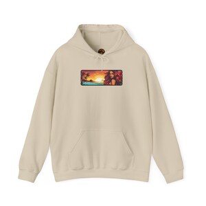 Hawaiian Tropical Hoodie Sweatshirt by Irie Designs Company bild 7