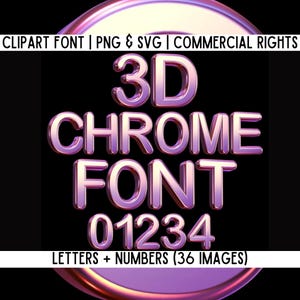 Letras 3D en cromo rosa, fuente metálica PNG SVG, letra rosa cromada, letras 3D burbujeantes, divertidas y lindas, Canva Adobe, alfabeto rosa metálico