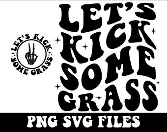 Lassen Sie uns etwas Grass svg, lustigen Fußball, Fußballmama svg, Fußballsvg, Fußballfan svg, Fußballmama shirt svg, Fußballsaison svg, wellenförmig gestapelt treten